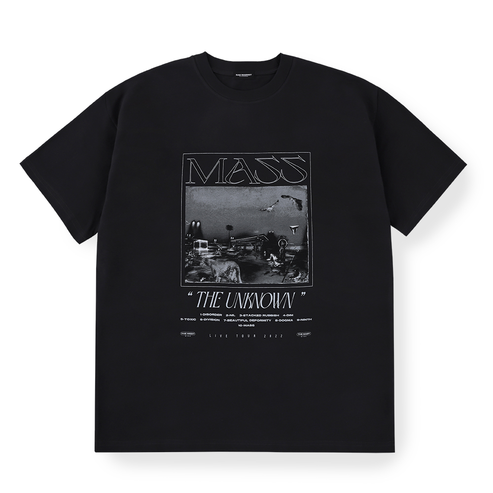 THE UNKNOWN DISK TEE / BLACK