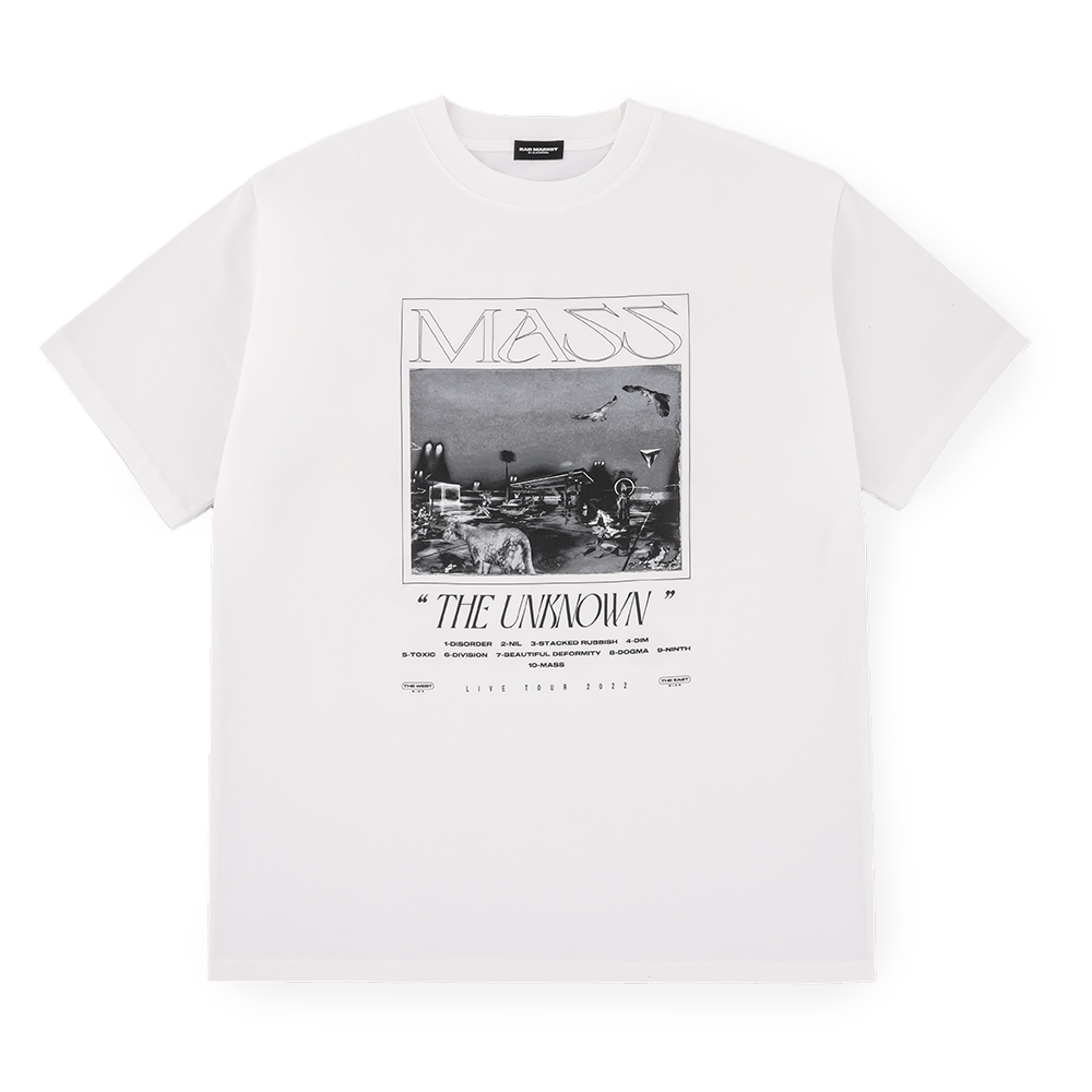THE UNKNOWN DISK TEE / WHITE
