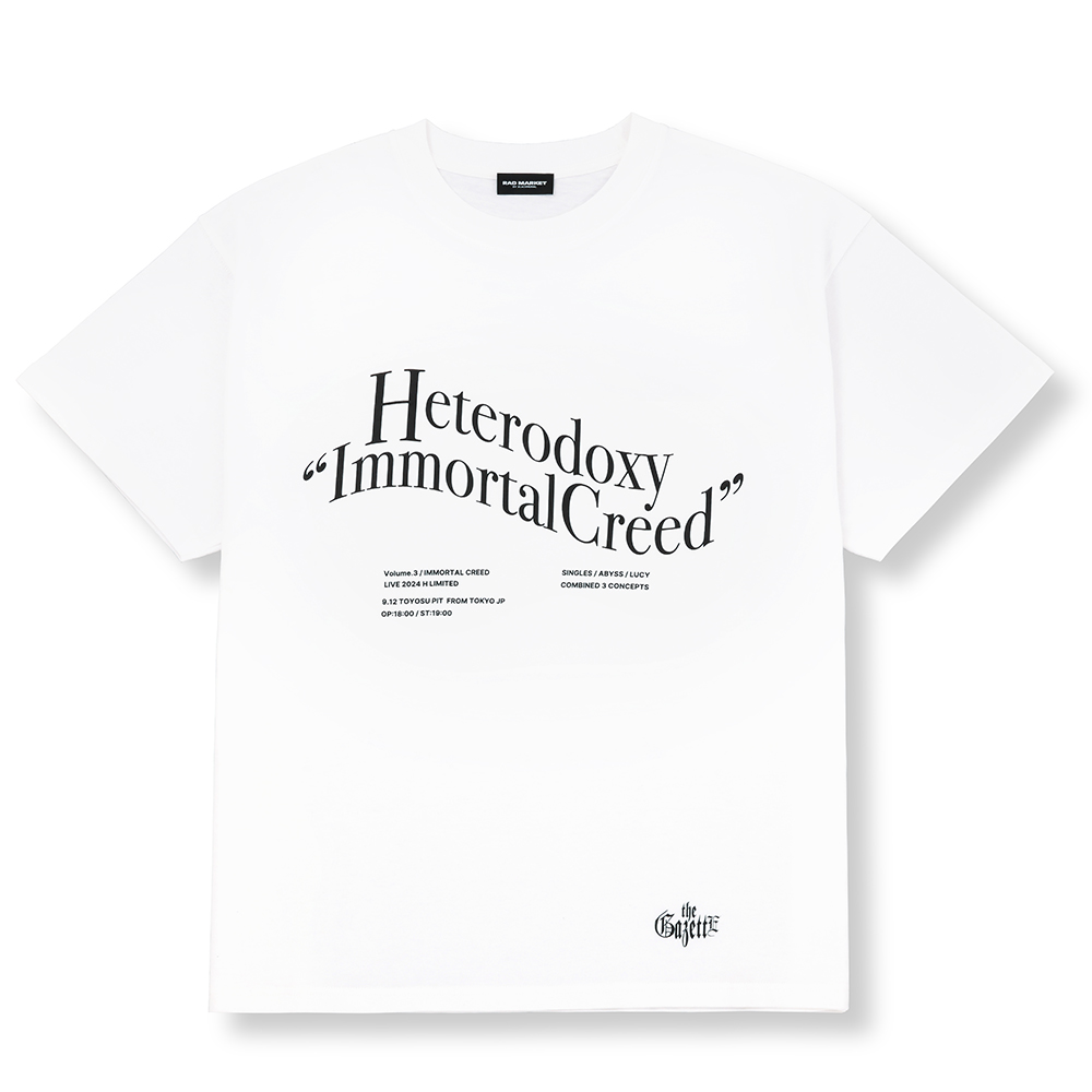 IMMORTAL CREED TEE / WHITE