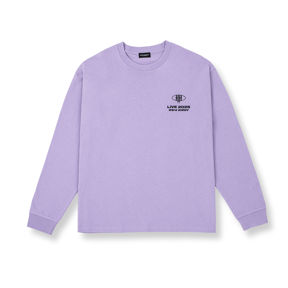 ITAN GEISHA LONG SLEEVE TEE / PALE PURPLE 　3/10 LIMITED COLOR