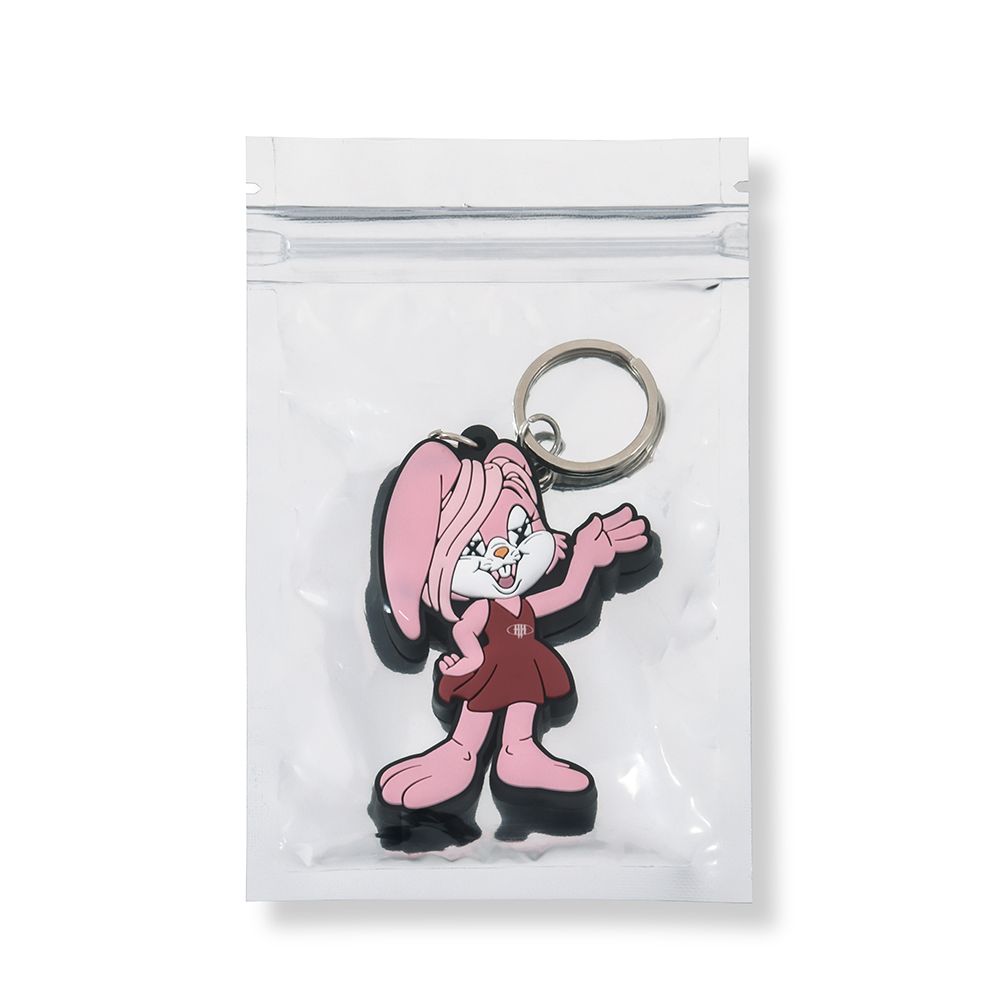 RUBBER KEY HOLDER　"Linda"