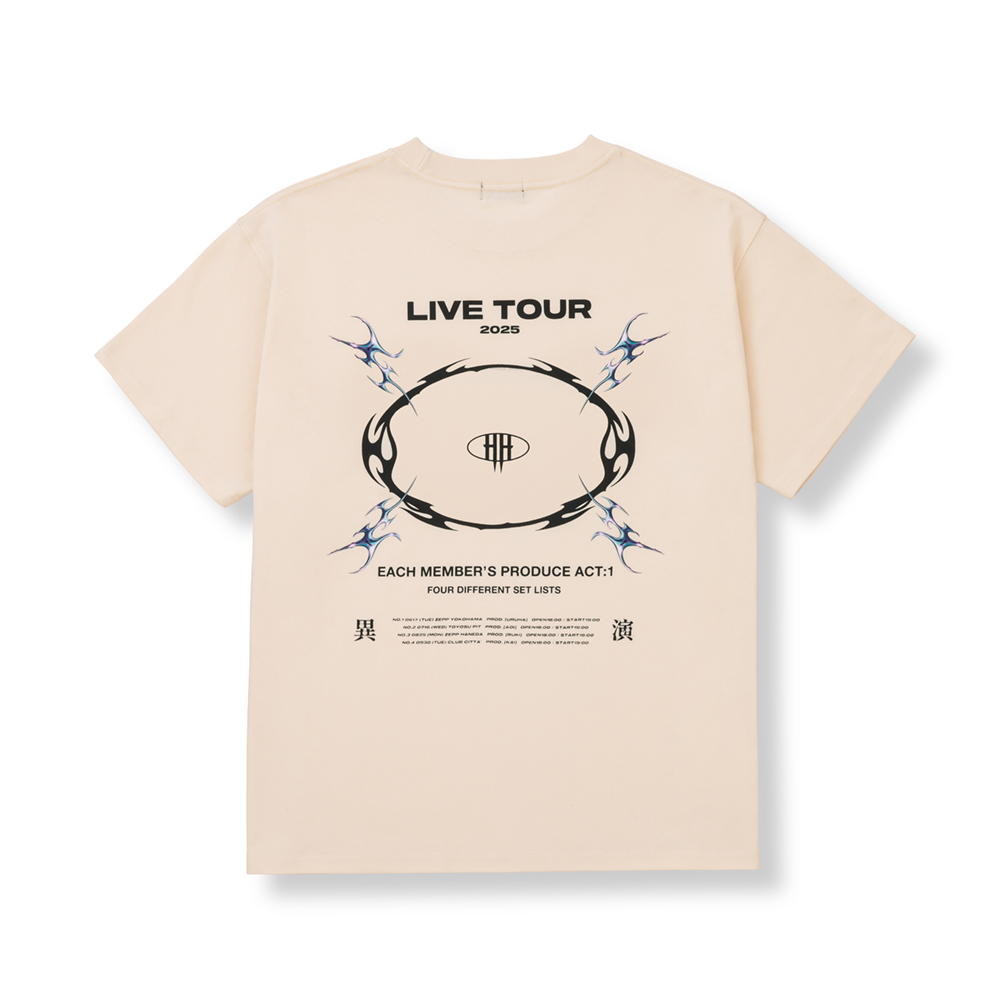 GAZ CHROME LOGO TEE / KINARI
