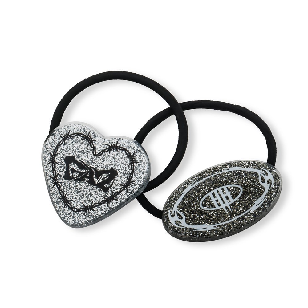 GLITTER HAIR TIE PACK / TYPE A