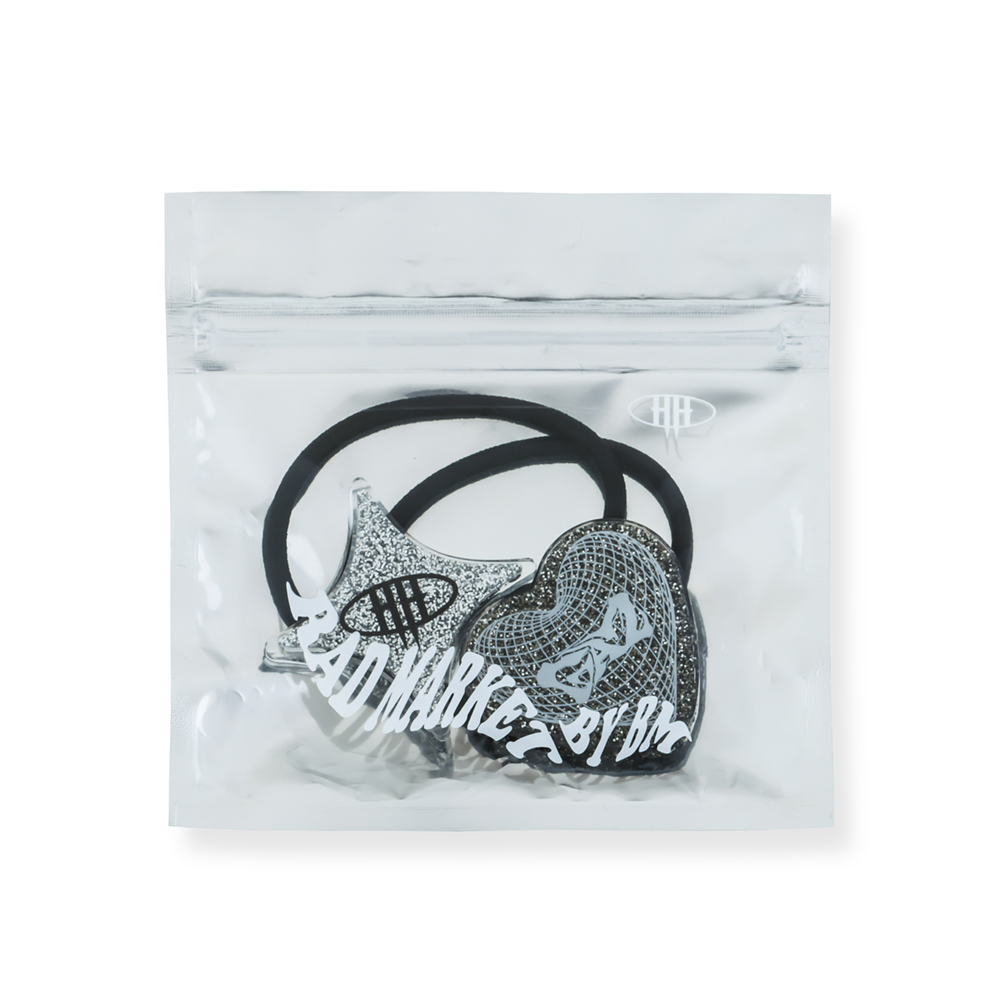 GLITTER HAIR TIE PACK / TYPE B