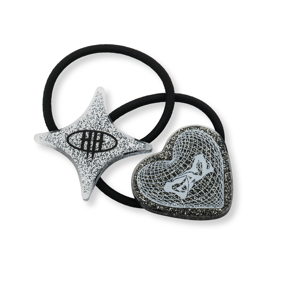 GLITTER HAIR TIE PACK / TYPE B