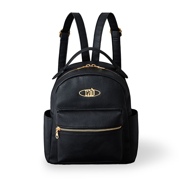 MINI LEATHER BACKPACK / GOLD